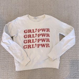 Rebecca Minkoff Girl Power sweatshirt